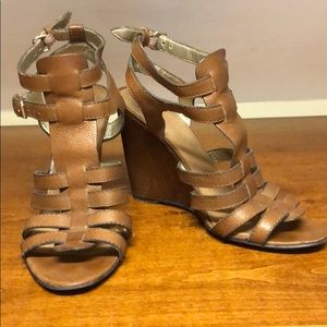 Nine West Gladiator Wedges
